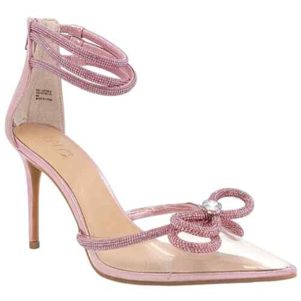 NIB I.N.C. International Concepts Laynea Translucent Pointed-Toe Pumps 11M